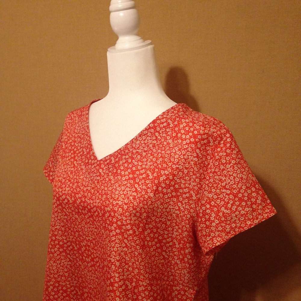 💎3 for $15 Silky Sleepwear Orange Nightgown